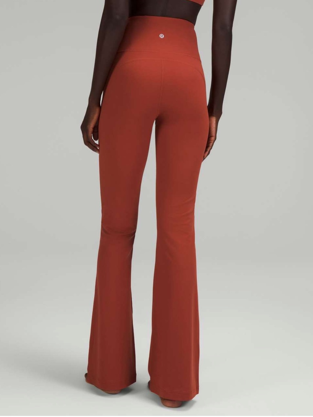 Women’s Lululemon Groove Super-High-Rise Flared Pant Nulu Cayenne Size 2